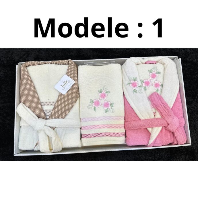 Sortie de bain couple 6 pieces - Image 2