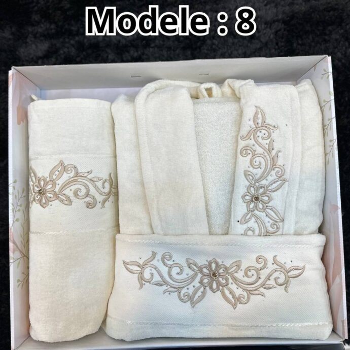 Sortie de bain 3 pieces femme - Image 9