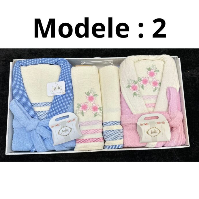 Sortie de bain couple 6 pieces - Image 3