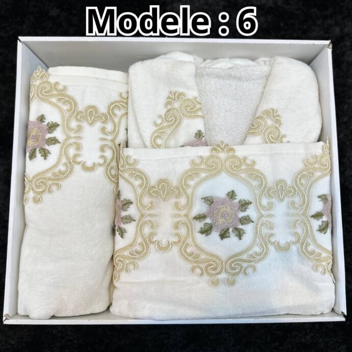 Sortie de bain 3 pieces femme - Image 7