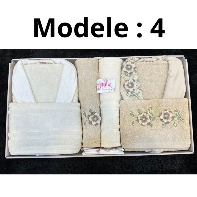Sortie de bain couple 6 pieces - Image 5