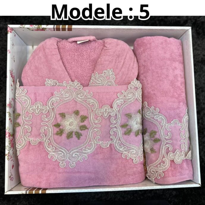 Sortie de bain 3 pieces femme - Image 6