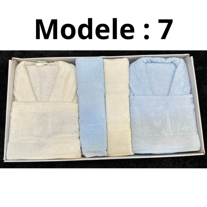 Sortie de bain couple 6 pieces - Image 8