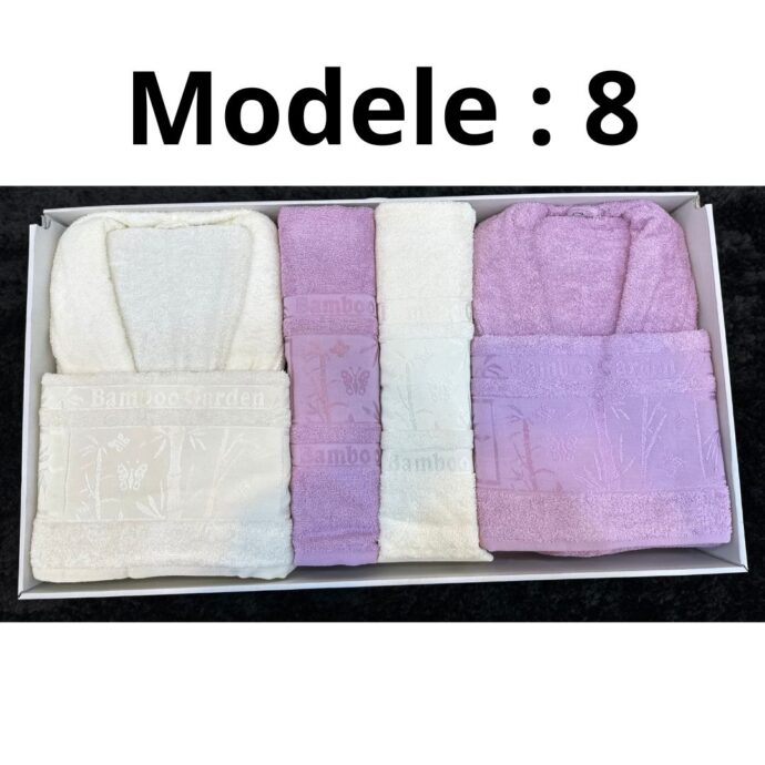 Sortie de bain couple 6 pieces - Image 9