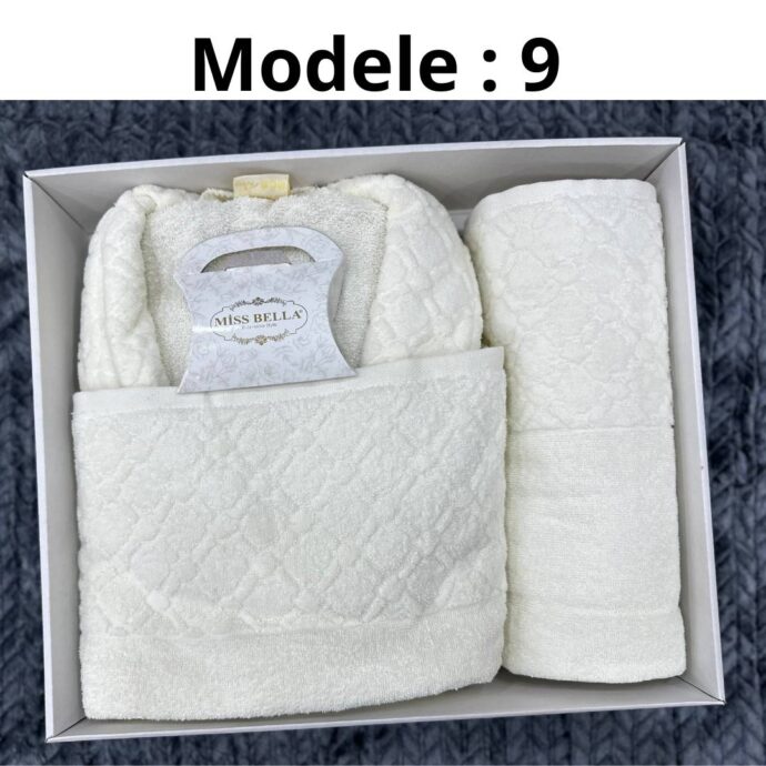 Sortie de bain 3 pieces femme - Image 10